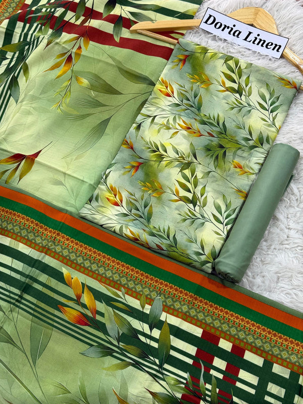 DORIA LINEN Digital Print 3pc 2025