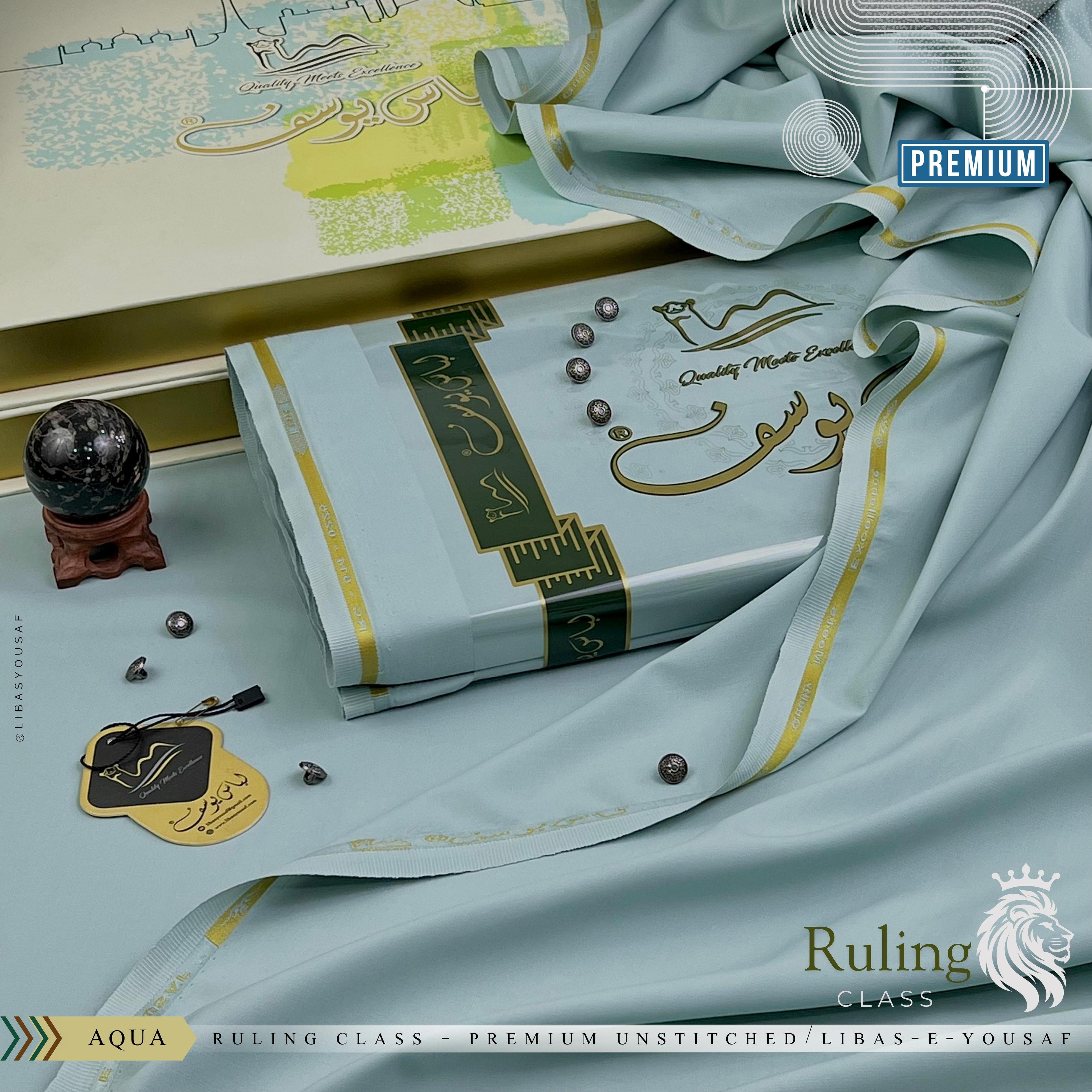 Libas-E-Yousaf`®️
Volume --- 4•O
Premium Unstitched 4 Season Wash'n Wear Fabric