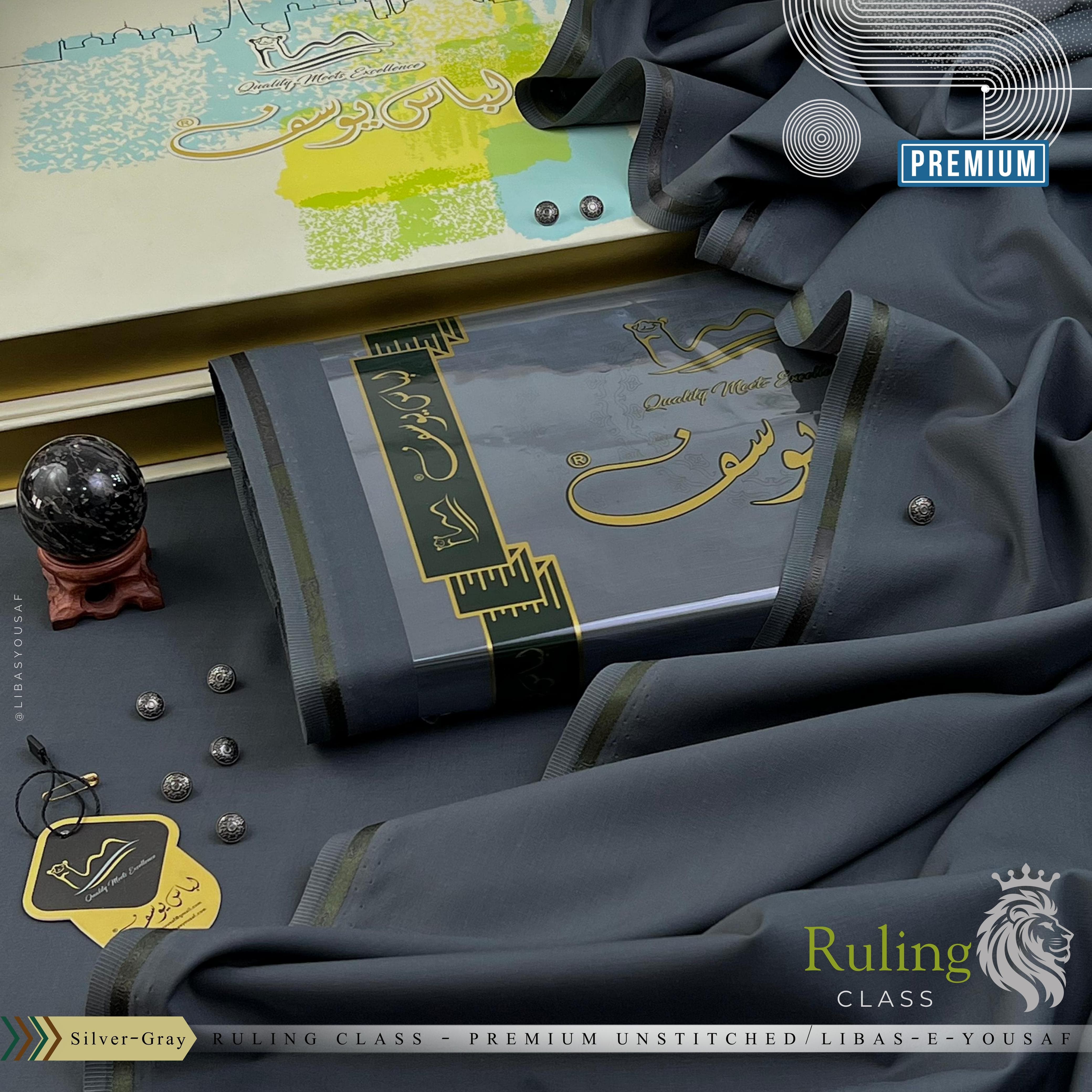 Libas-E-Yousaf`®️
Volume --- 4•O
Premium Unstitched 4 Season Wash'n Wear Fabric