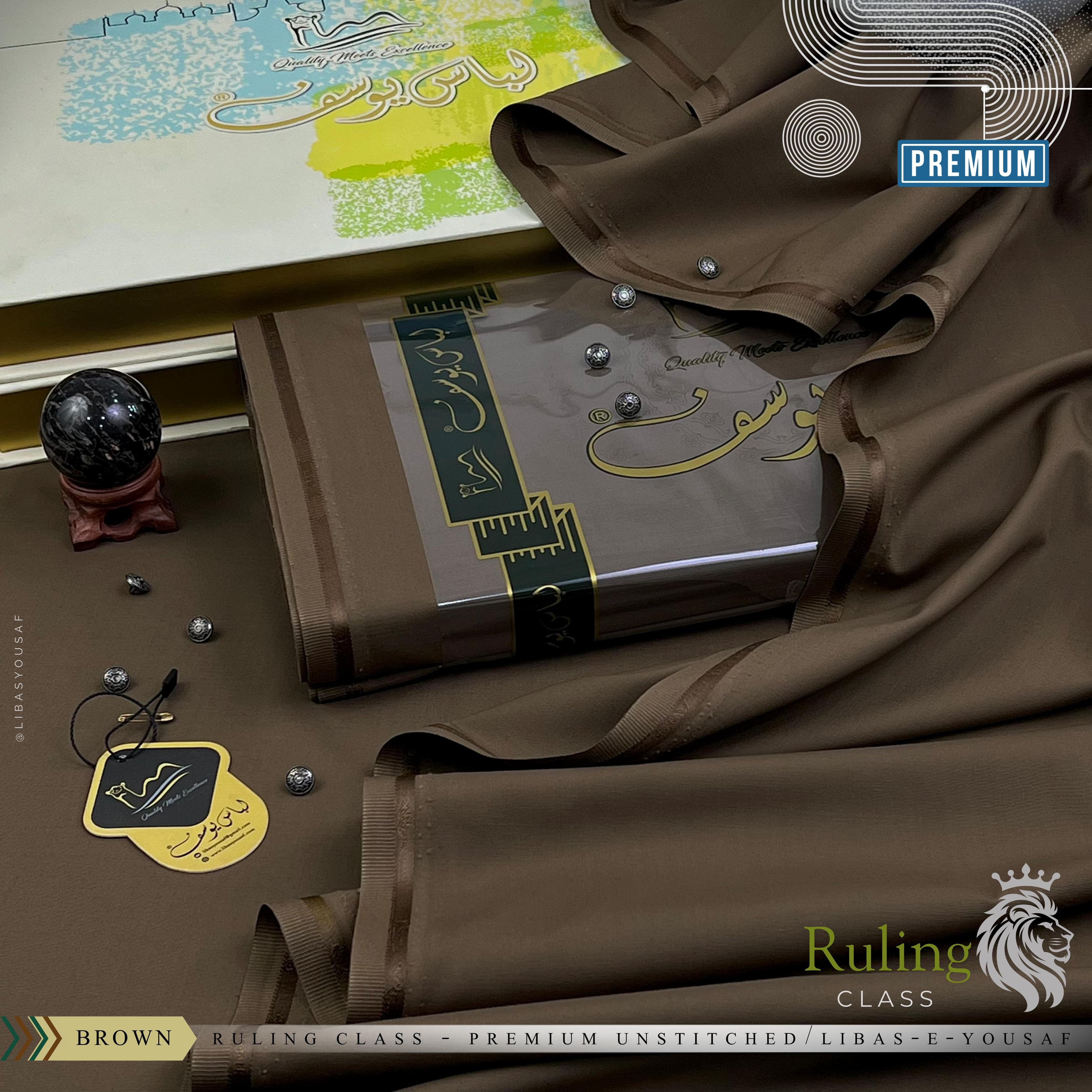 Libas-E-Yousaf`®️
Volume --- 4•O
Premium Unstitched 4 Season Wash'n Wear Fabric