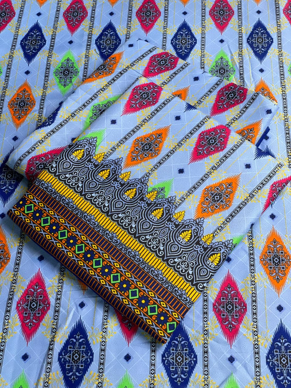 Winter Cotton All Over 2pc D-184