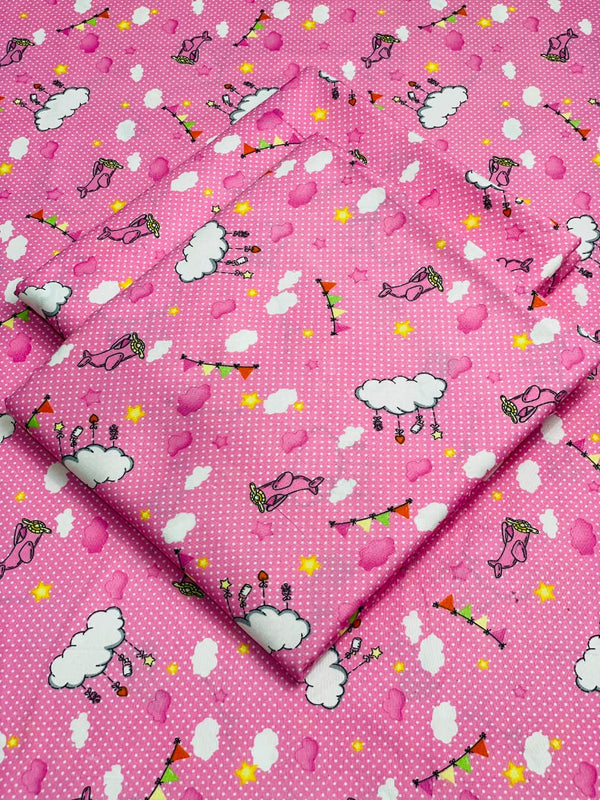 Winter Cotton All Over 2pc D-137