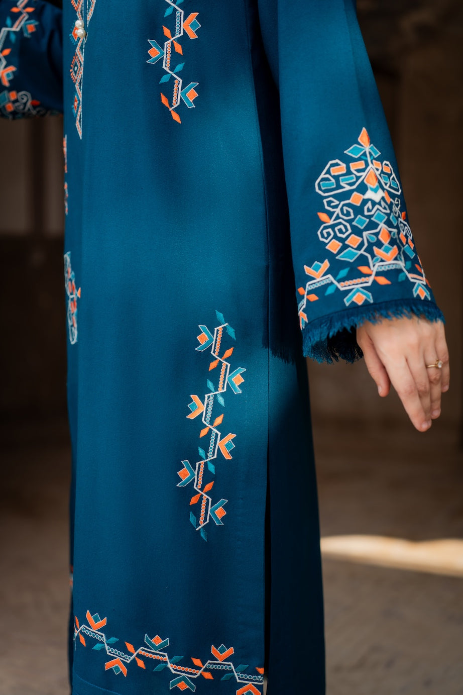 Lamya Dhanak 3Pc Embroidery Unstiched suit