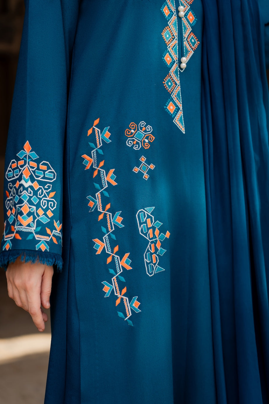 Lamya Dhanak 3Pc Embroidery Unstiched suit