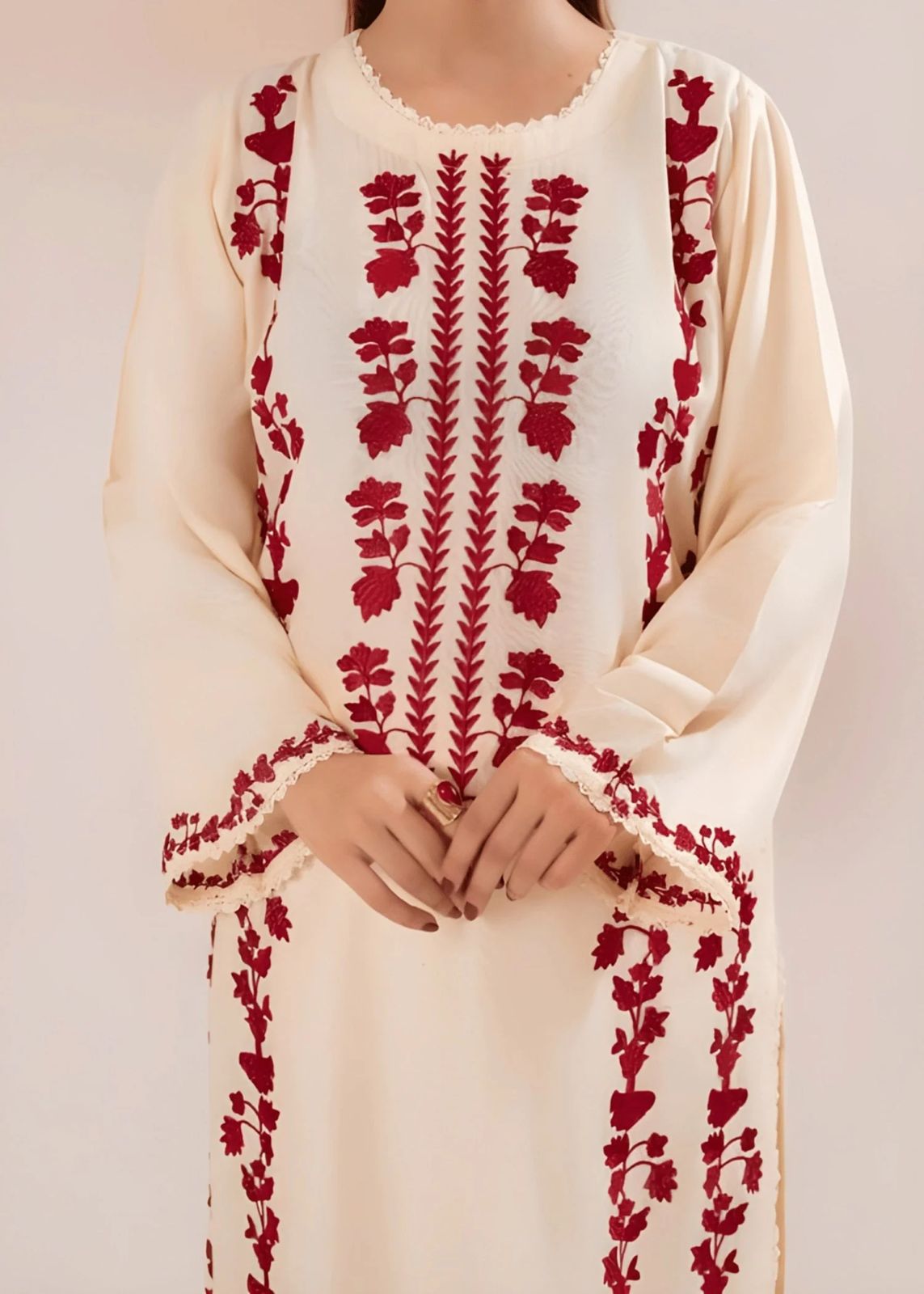 Alizeh Embroidered 3 Piece Dress